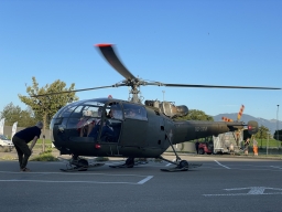 IMG_3958 - Bei uns gelandet Alouette III
